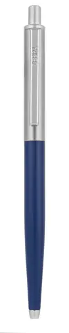Kemični svinčnik  Zebra 901 0,7 moder izpis, srebrno modro telo-0