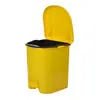 Koš za odpadke s pedalom pvc 17l sort-0