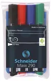 Marker za belo tablo in flipchart 2-3mm Schneider Maxx 290 4/1-1