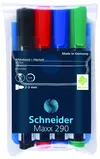 Marker za belo tablo in flipchart 2-3mm Schneider Maxx 290 4/1-0