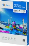 Papir Photo  GG Letter 216*279mm 200g/m2 Premium Photo Glossy Paper 20 list.-1