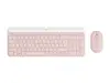 Tipkovnica LOGITECH MK470 Wireless Desktop (tipkovnica+miš) Rose-1