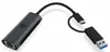 Adapter USB-A 3.0 / USB-C na Gigabit Ethernet - ICY BOX-1