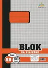 Beležnica A5 mali karo 50 listov Stimy-1