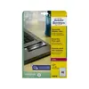 Etiketa laser/copy poliester  45,7x21,2 Zweckform L6009 vodoodporna 20/1 srebrna-1