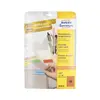 Etiketa laser/inkjet/copy  45,7x21,2 Zweckform L6038 odlepljiva 20/1 rdeča-0