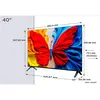 TV TCL 40S5K, LED, 40", 102cm, FHD, Android-7