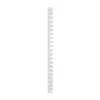 Spirala PVC za vezavo do 280 listov 32mm 50/1 ovalna bela-1