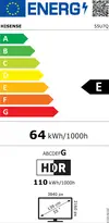 TV HISENSE 55U7Q, ULED-Mini LED, 55", 139cm, UHD, SMART-0