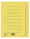 Pregrada kartonska A4 250gr Donau rumena-1