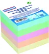 Papir za kocko 8,3x8,3x7,5cm Donau pastelne barve-0