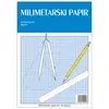 Blok milimetrski A4 25 listov-0