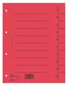 Pregrada kartonska A4 250gr Donau rdeča-1