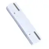 Hitrovezne sponke 25/1 euro razdalja lukenj 6+8cm bela-1