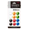 Magneti premer 20mm Deli 7824 12/1 mešane barve-0