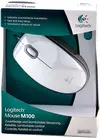 Miška LOGITECH M100 White - USB-0