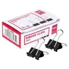 Sponka za spise kovinska 19mm Deli 9545A/38565 12/1 črna-2