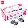 Sponka za spise kovinska 25mm Deli 9544A/38564 12/1 črna-0