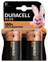 Baterija DURACELL D Plus LR20 2/1-1