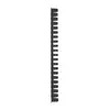 Spirala PVC za vezavo do 180 listov 22mm 50/1 okrogla črna-0