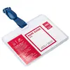 Etui za ID kartice  90x54mm s PVC kljukico Deli 5752 10/1-0
