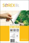 Etiketa laser/inkjet/copy 105,0x 57,0 Sorex 100/1-0