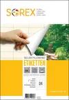 Etiketa laser/inkjet/copy  70,0x33,8 Sorex 100/1-1