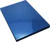 Platnice za spiralno vezavo PVC A4 180mic 100/1 prozorno modre-0