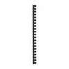 Spirala PVC za vezavo do 120 listov 16mm 100/1 okrogla črna-1