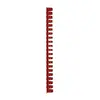 Spirala PVC za vezavo do 180 listov 22mm 50/1 okrogla rdeča-0