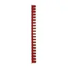 Spirala PVC za vezavo do 180 listov 22mm 50/1 okrogla rdeča-2