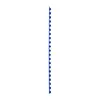 Spirala PVC za vezavo do  20 listov  6mm 100/1 okrogla modra-0