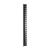Spirala PVC za vezavo do 210 listov 25mm 50/1 okrogla črna-1