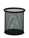 Lonček za pisala iz žice fi 90x100mm JS802 črn-0