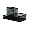 Organizator namizni iz žice 3v1 200x100x100mm črno-3