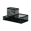 Organizator namizni iz žice 3v1 200x100x100mm črno-2