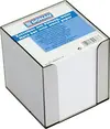 Kocka PVC s papirjem  9,5x9,5x9,5cm Donau 7492001PL-09 bela papir-1
