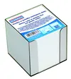 Kocka PVC s papirjem  9,5x9,5x9,5cm Donau 7492001PL-09 bela papir-0