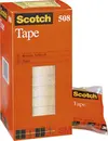 Lepilni trak pisarniški 19/33 1/1 prozoren 3M Scotch 508-1