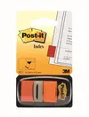 Zastavica 25,4x43,2mm 50 listov film polprozoren 3M 680-4 oranžna-1