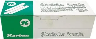 Kreda šolska okrogla Karbon 100/1 bela Kreda šolska okrogla Karbon 100/1 bela