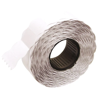 Etiketa v roli cenovna 26x12mm obla 1redna 1/1 bela Etiketa v roli cenovna 26x12mm obla 1redna 1/1 bela