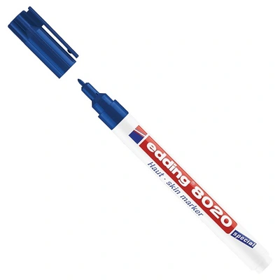Marker za kožo (medicinski) Edding 8020 moder Marker za kožo (medicinski) Edding 8020 moder