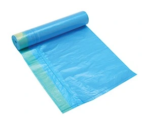 Vrečke za smeti 40L 53x64cm 15/1 LDPE z vezico plava Vrečke za smeti 40L 53x64cm 15/1 LDPE z vezico plava
