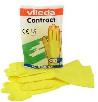Rokavice gumijaste Vileda Contract velikost M Rokavice gumijaste Vileda Contract velikost M