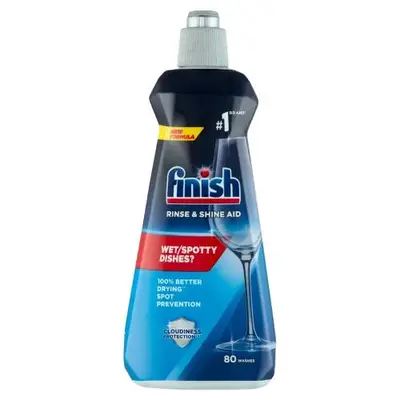 Tekočina za strojno pomivanje posode - sijaj Calgonit Finish Regular 400ml Tekočina za strojno pomivanje posode - sijaj Calgonit Finish Regular 400ml
