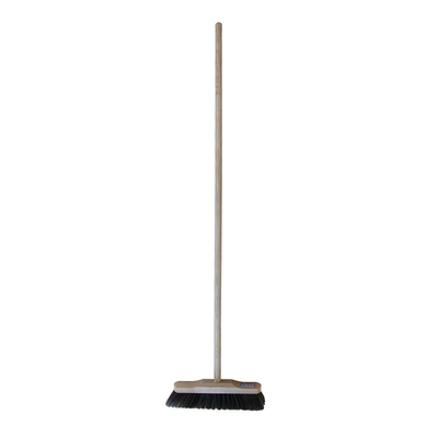 Metla naravna dlaka z držalom