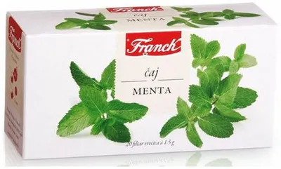 Čaj FRANCK Meta vrečka 35g 20/1 Čaj FRANCK Meta vrečka 35g 20/1