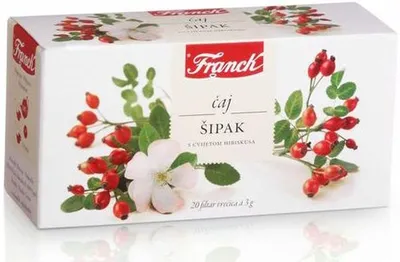 Čaj FRANCK Šipek vrečka 60g 20/1 Čaj FRANCK Šipek vrečka 60g 20/1