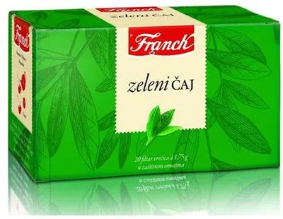 Čaj FRANCK Zeleni vrečka 35g 20/1 Čaj FRANCK Zeleni vrečka 35g 20/1